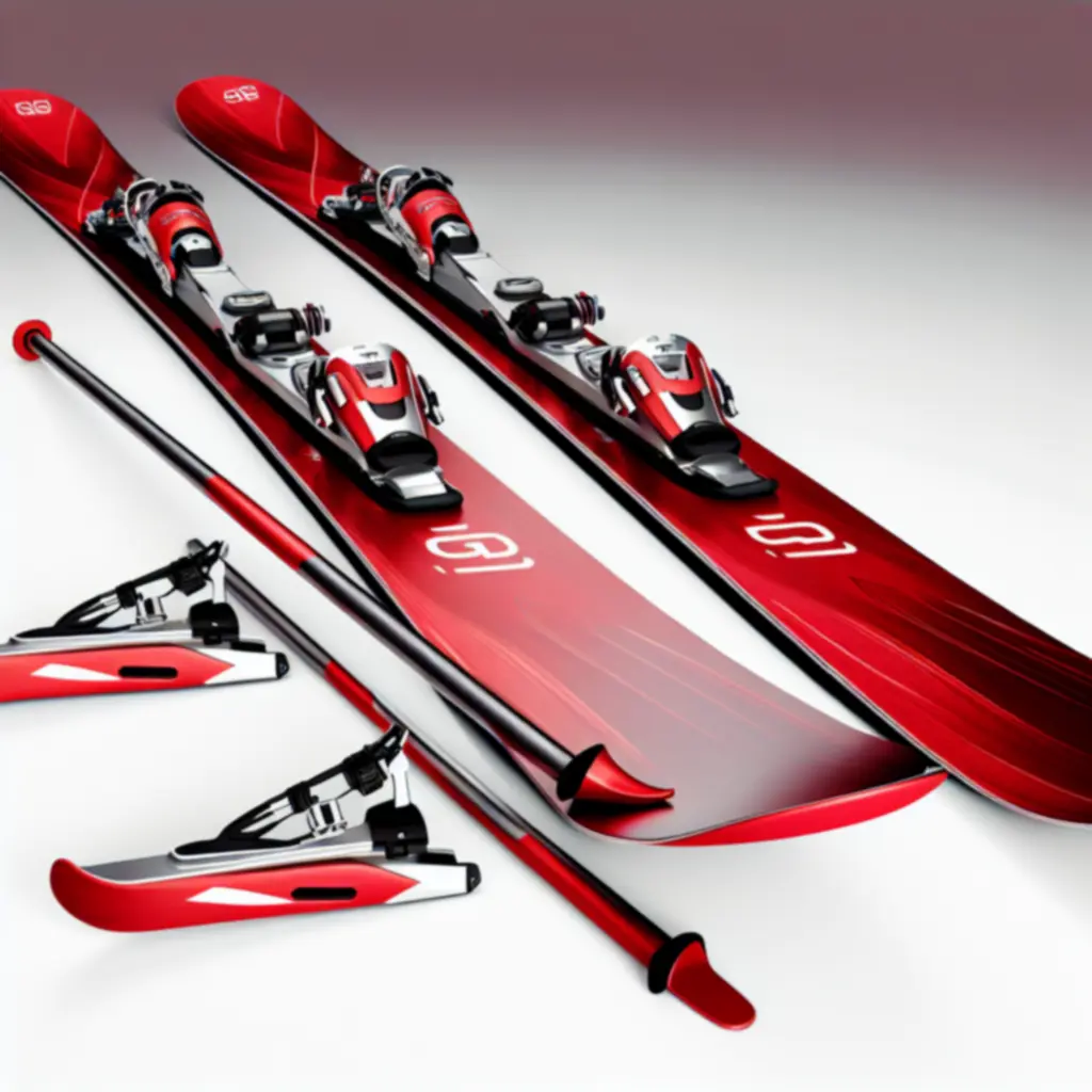 Ski's en bindingen uit de nieuwe racecollectie