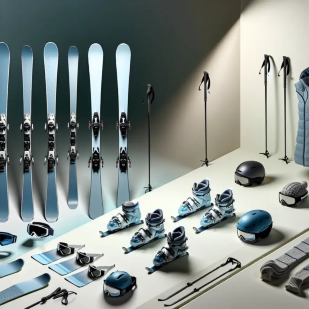 Selectie van top beoordeelde ski-uitrusting